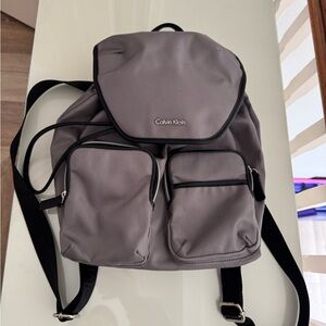 Calvin Klein Charcoal Backpack